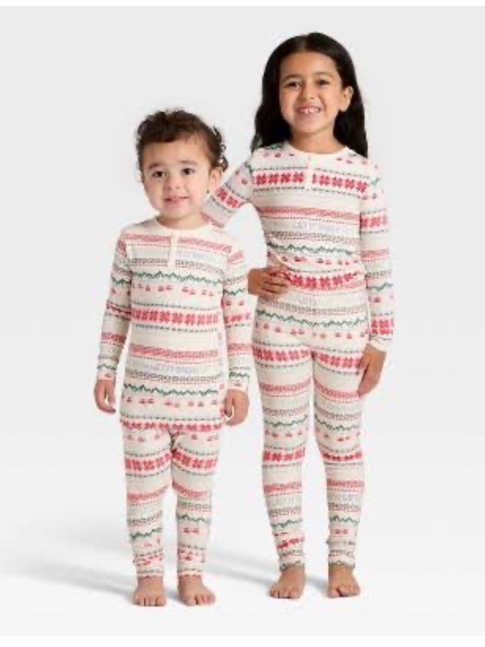 Wondershop at Target Fair Isle Baby Pajama Set - Let it Snow